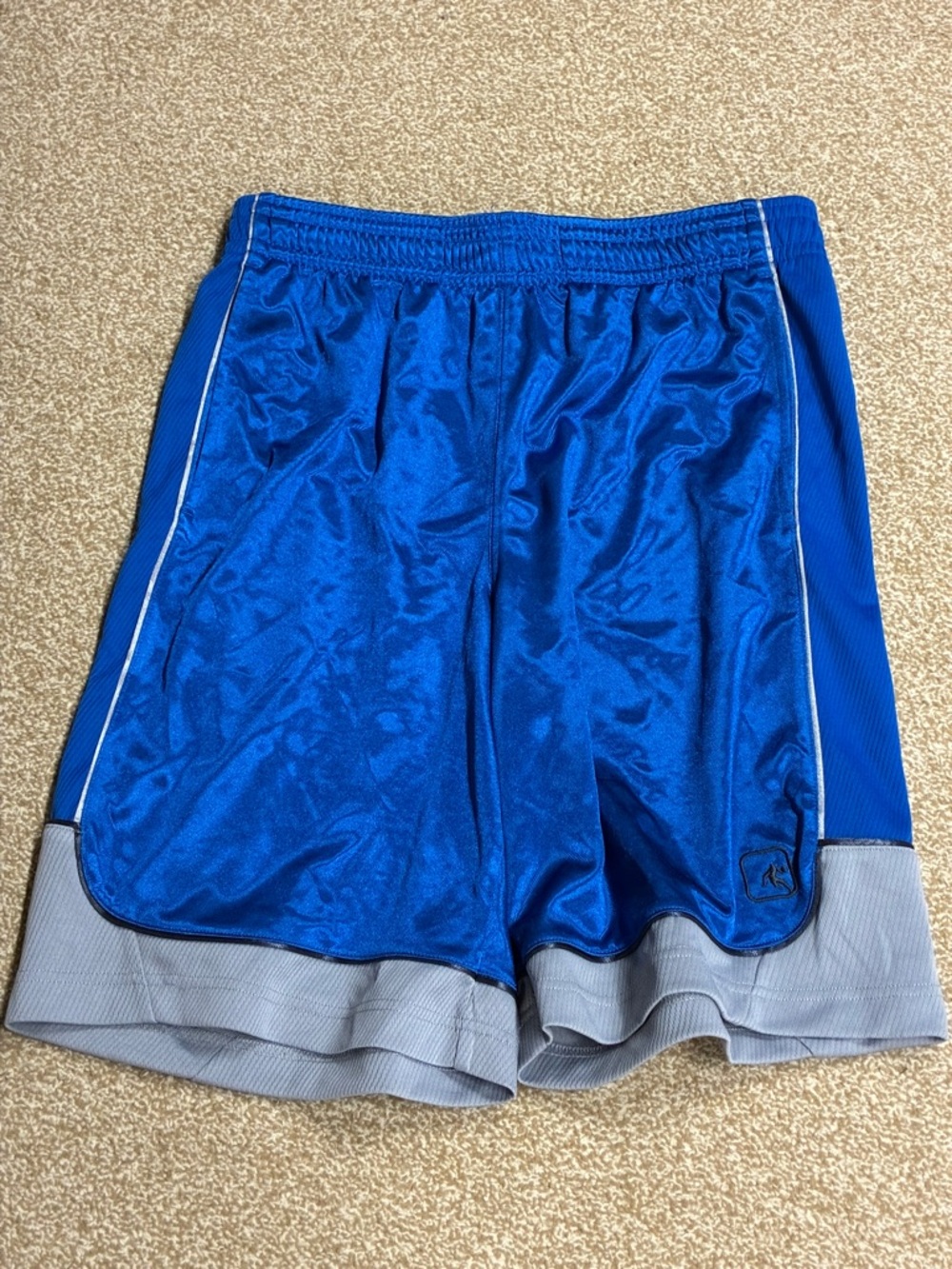 And1 Blue and Gray Athletic Shorts